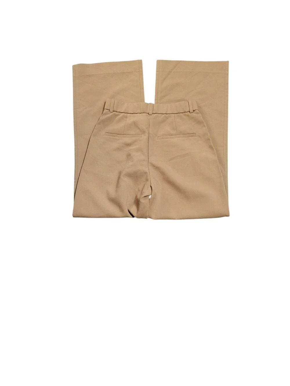 Abercrombie Tan Sloane Tailored Wide Leg Pants